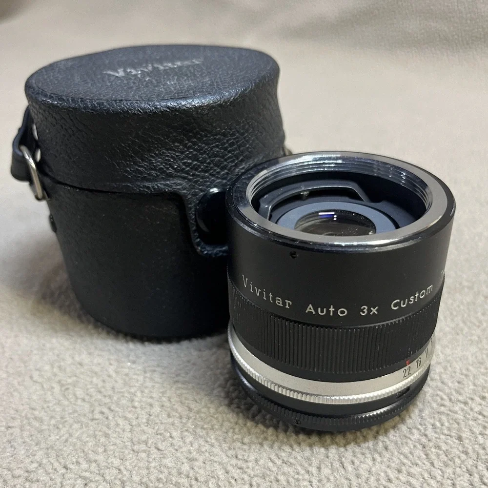Vivitar Auto 3x Custom Tele Converter‎ Model 3X-1 Teleconverter Lens